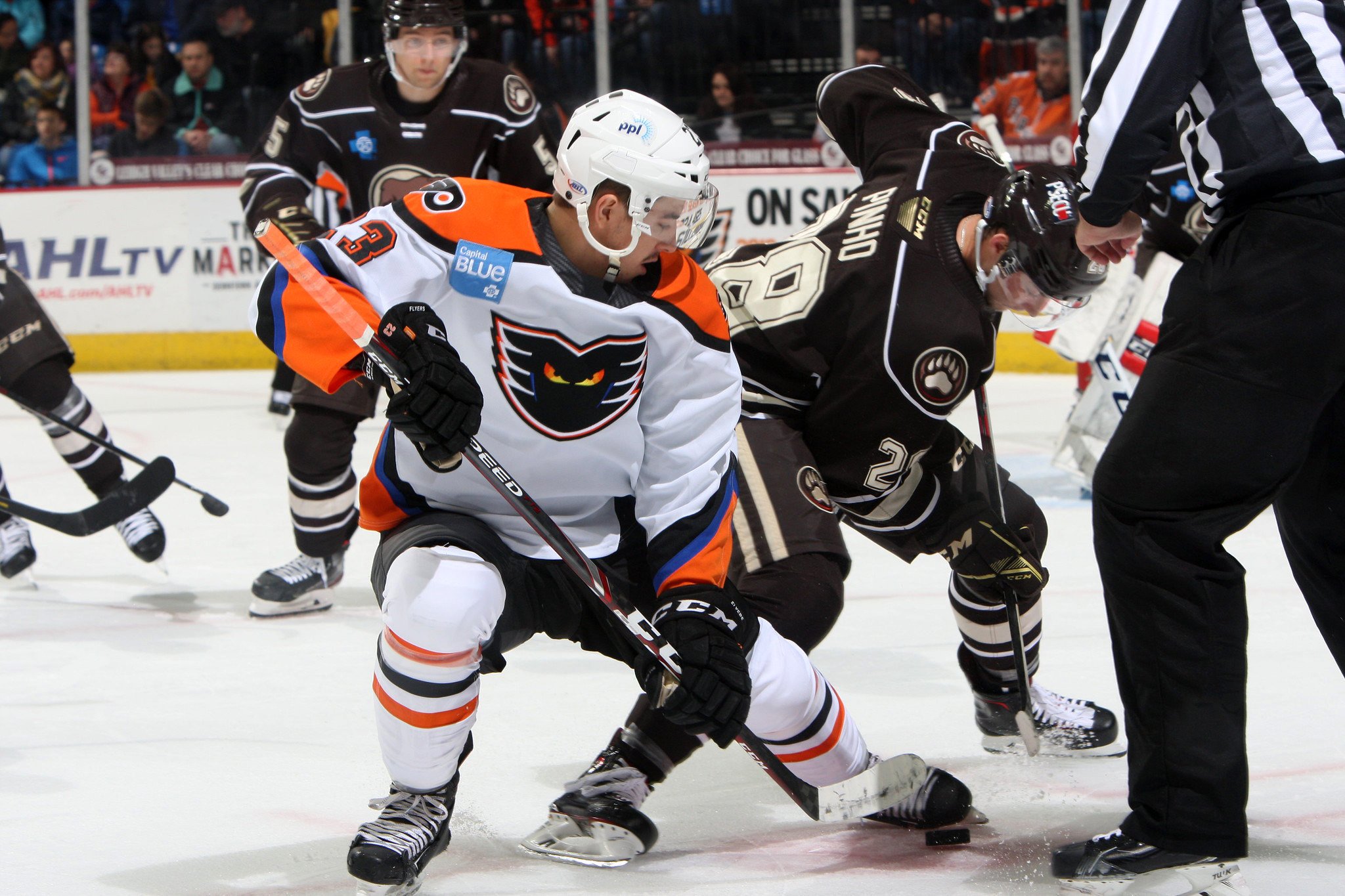 Lehigh Valley Phantoms Defeat Hershey Bears 3-2 In OT – BGMSportsTrax