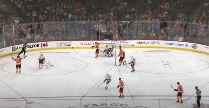 Nicolas Deslauriers Scores The Only Goal For The Flyers In A Loss ...